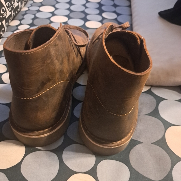 EUC!!! Clarks Bushacre 2 Desert Chukka Boots Beeswax Size 11.5 Mens